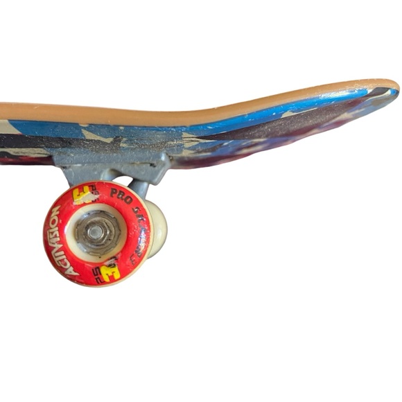 Zero American Flag Tech Deck Hand Board Rare Punk Classic - Picture 6 of 15